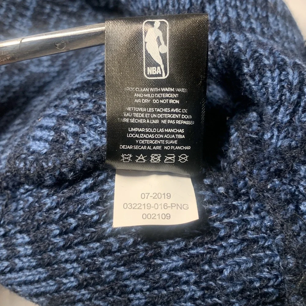 Denver Nuggets Blue Knit Cuffed 47 Beanie With Logo Patch